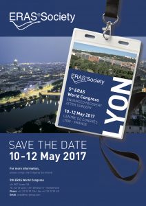 The 5th World Congress of ERAS, Lyon, France, 2017